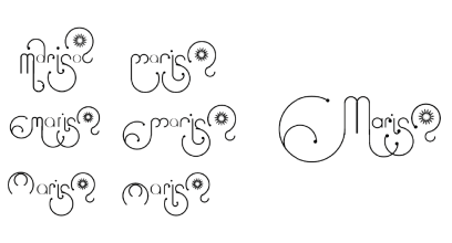 Katia Jarné Webdesigner Graphiste - Conception logo Marisol