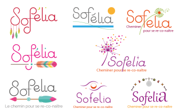 Katia Jarné Webdesigner Graphiste - Conception logo Sophelia 3